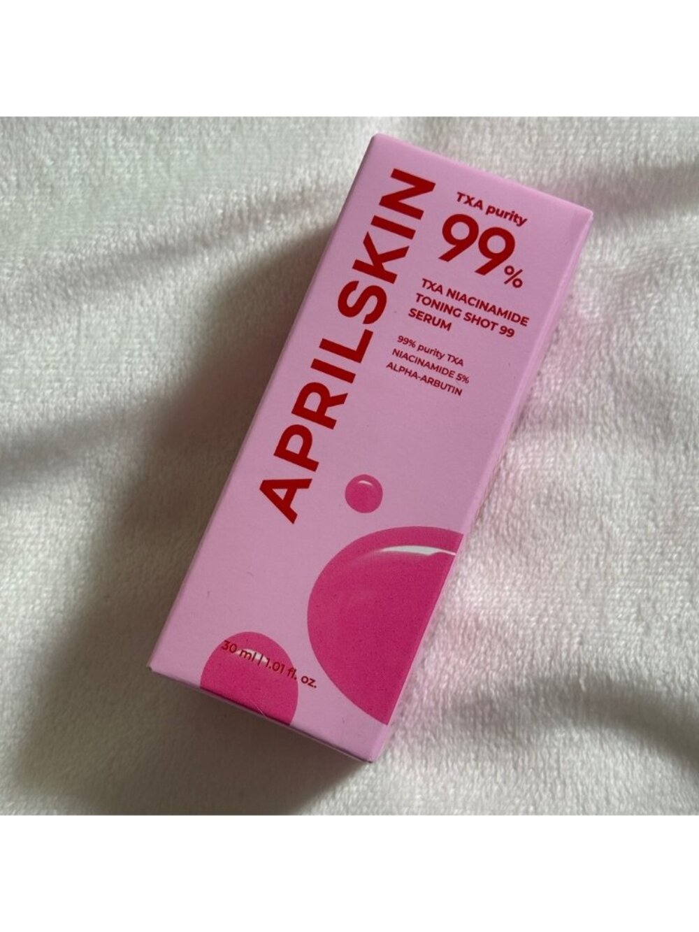 APRILSKIN TXA Niacinamide Toning Shot 99 Serum